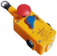 Lifeline 4 Rope and push button emergency stop switch