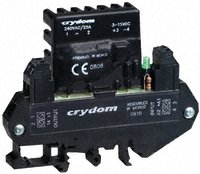 DIN rail mount solid state relays