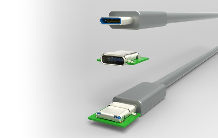 Conector reversible universal USB RS Tipo C - Medición y control